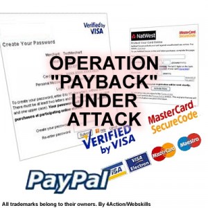3D Verified by Visa and MasterCard Secure Targets for WikiLeaks Cyberwar Operation PayBack